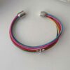 Lederarmband mit einer Biene bunt
